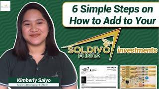 6 Simple Steps on How to Add to your Soldivo Funds investments - Kim Saiyo