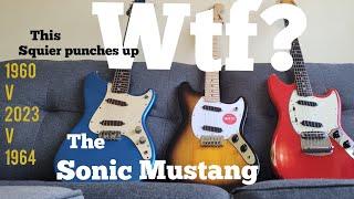 Squier SONIC Mustang Review! vs 1960 1964