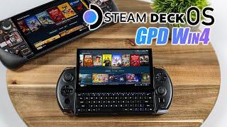 The GPD Win 4 Runs Steam Deck OS Like A PRO! An All New Handheld With The Edge We Need?