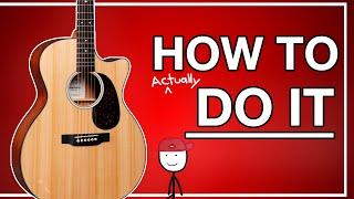 LEARN GUITAR  (Guaranteed Method)