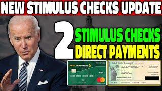 STIMULUS ALERT: IRS RELEASING-OUT 2 STIMULUS CHECKS AT A TIME | $2,000 & $1,400 FOR ALL LOW INCOMES