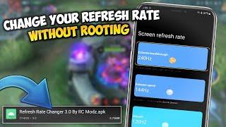 How To Change Android Screen Refresh Rate Without Rooting - RC Modz