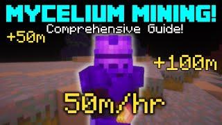 Mycelium Mining Makes 50m/hr! | Hypixel Skyblock Money Making Method