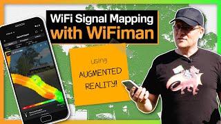 Wifi Signal Mapping with WiFiman - Using Augmented Reality!