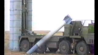Уникальное видео падения ракеты системы С-300  Accident of the SA-20
