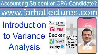 Best Variance Analysis Explanation www.farhatlectures.com