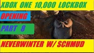 Xbox One 10,000 Lock Box Open Part 8 Neverwinter With Schmudthedarth