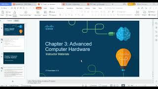 CISCO IT Essentials( Comptia A+ Exam Guide) Module 3- Slide: Advanced Computer Hardware