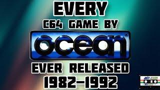 Ocean Software - Every Commodore 64 Game Release of 1982-1992 Ranked ‎#c64 #commodore64 #c64games