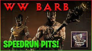 Wirbelwind Barb nun richtig Stark! Speedrun-Build für Grube [Diablo 4 Guide Preview]