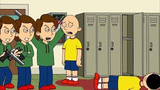 Caillou dies at school and gets grounded