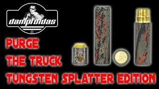 PURGE - The Truck - Tungsten Splatter Red Edition Stacked Mech Tube Review