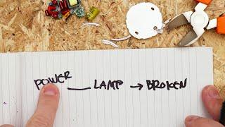 Big-Clive-Style LED lamp dismantling