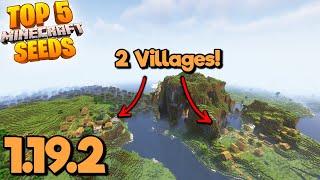 Top 5 EPIC VILLAGE NEW SEEDS for Minecraft 1.19.2! (Best Minecraft Wild Update Seeds Java & Bedrock)