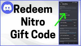 How to Redeem Nitro Gift Codes on Discord