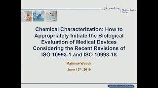 Chemical Characterization: How to Initiate the Biological Evaluation of Medical Devices