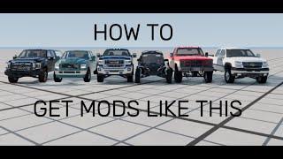 How to get mods for Beamng.drive in 2025 Windows 11