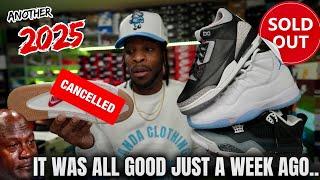 A HUGE 2025 RELEASE CANCELED!! DID RETRO JORDANS SURVIVE THE HOLIDAYS & NEW JORDAN 4 COLLAB!!