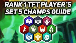 C9 K3SOJU'S SET 5 CHAMPIONS GUIDE | BEST IN SLOT ITEMS FOR ALL CHAMPS | Teamfight Tactics