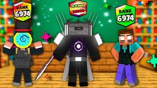 Monster School : Titan DRILLMEN & UPGRADED TV - Minecraft Animation