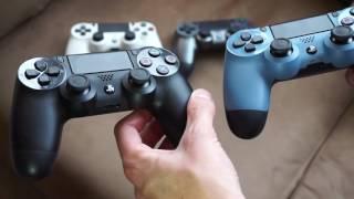 Uncharted 4 Gray Blue Dualshock 4 Controller