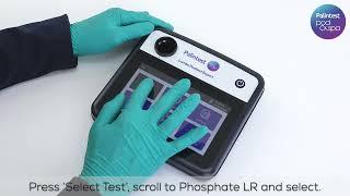 How to perform a phosphate LR test with your Lumiso Pooltest Expert photometer