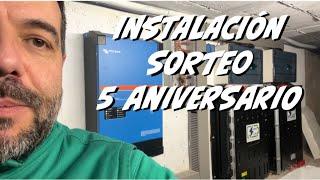 Instalación Ganador Concurso 5o aniversario