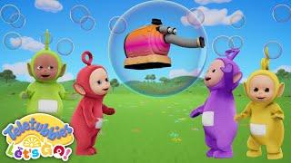 Teletubbies Let’s Go | Noo Noo Blows Bubbles and gets STUCK! | Brand New Complete Episodes