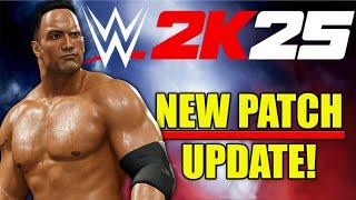 New Patch FINALLY Addresses a MAJOR Issue - WWE 2K25