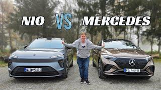 2024 Nio EL8 vs Mercedes EQS SUV: Ist der Mercedes sein Aufpreis wert? - Review, Fahrbericht, Test