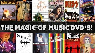 The Magic of Music DVDs: Video Compilations, Live Concerts, and Oddities!