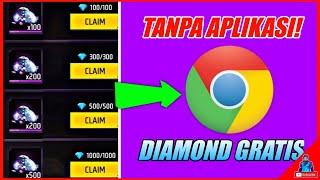 DIAMOND GRATIS FF TANPA APLIKASI! cara mendapatkan diamond free fire gratis