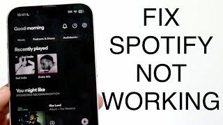 How To FIX Spotify Not Working! (2023)