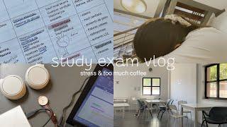 finals week (vlog)  study days at campus 