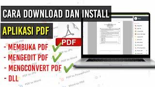 Cara Download dan Install Aplikasi PDF di Laptop atau Komputer || Aplikasi PDF Terbaru