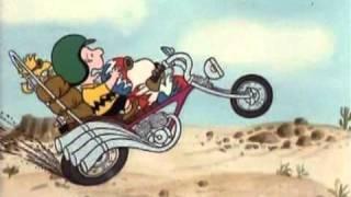Born To Be Wild - Charlie Brown, Snoopy, and Woodstock