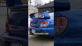 STi Wing is a MUST! Absolute classic. #Hawkeye #WRX #STi #Subaru #FYP