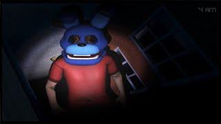 Michael Afton's friend came to visit me... Bully Bonnie! (FNaF 4 Mods)