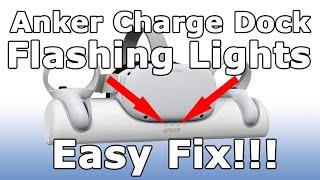 Anker Charge Dock | Flashing Amber Controller Lights | Easy Fix | Quest 2 Oculus
