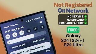 How To Fix Samsung Galaxy S24 "No Service and Signal"