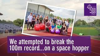 space hopper challenge with cartoon sound effects