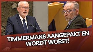 Timmermans wordt WOEST & krijgt RUZIE met BBB'er Vermeer!