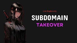 Subdomain Takeover Using Shopify | Bug Bounty Live Part 1