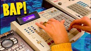 Making classic Hip-Hop beats  MPC 2000XL - Lofi Boom Bap