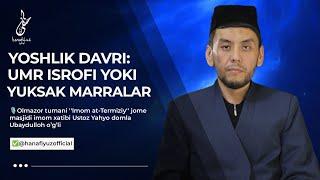 YOSHLIK DAVRI: UMR ISROFI YOKI YUKSAK MARRALAR