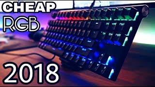 CHEAP RGB Mechanical keyboard 2018! - Motospeed CK101