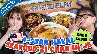 We Tried 4-Star Halal Seafood Zi Char In JB! | Eatbook Overseas Guide