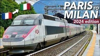 What's like to cross the Alps by train in 2024 - Paris to Milan with TGV Inoui