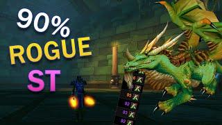 90% Logs - Rogue HAT & Carnage Build - My First ST Raid - WoW Classic SoD Guide - PoV & Commentary