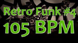 105 BPM - Retro Funk Beat #4 - 4/4 #DrumBeat - #DrumTrack - Funk Drum beat 